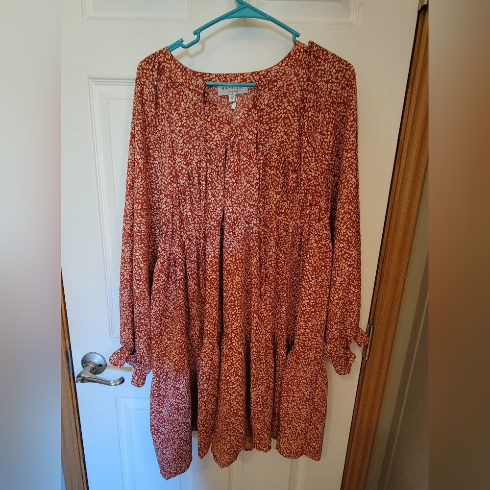 Hayden long sleeve dress